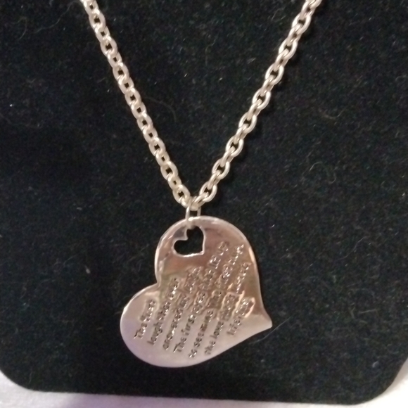 Reflection lifetime silver tone necklace 16" NWT (sku 835) - Picture 3 of 4